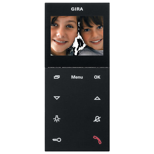 Gira Wohnungsstation sw Video AP Plus 1239005